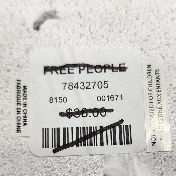 Free People Judy Pearl Ear Chain Cuff Gold Earring Dangle Rhinestone Ear Party - Picture 10 of 11